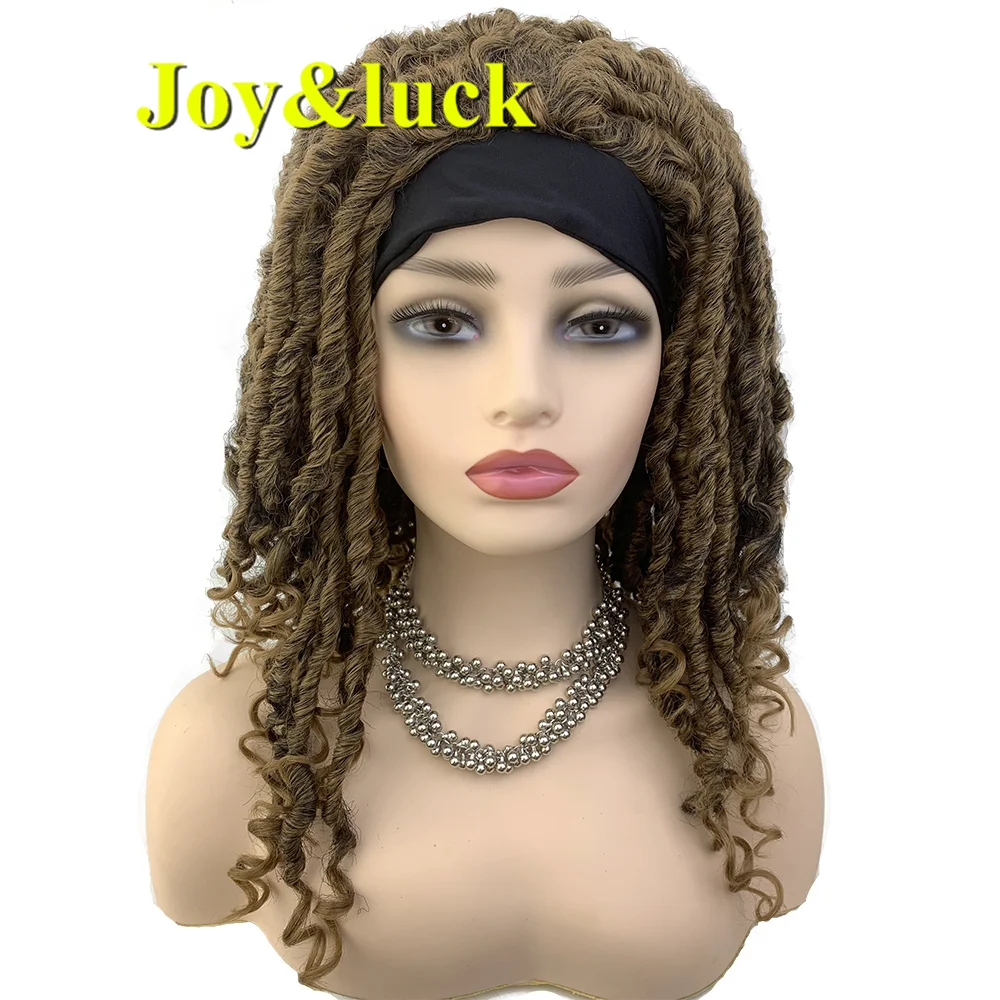 Headband Synthetic Dreadlock Wigs For Women 16 Inch Length Black Women Good Quality Fashionable Hair Band Locs Wigs
Headband Synthetic Dreadlock Wigs For Women 16 Inch Length Black Women Good Quality Fashionable Hair Band Locs Wigs