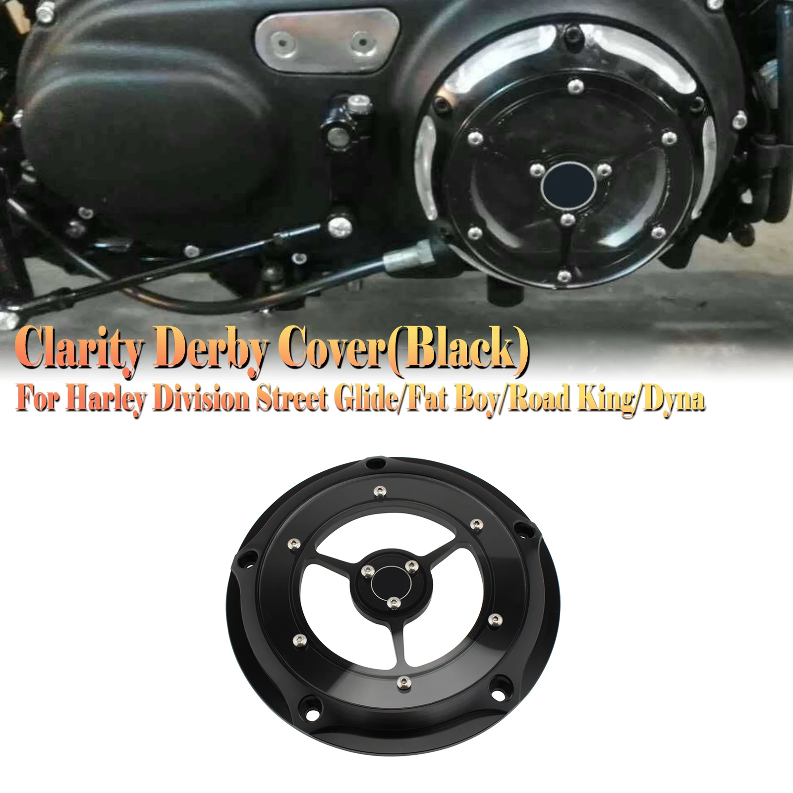 

Motorbike Derby Timer Cover Engine Clutch Cover For Harley Breakout FXBR / Softail Standard FXST 107 2019-2021