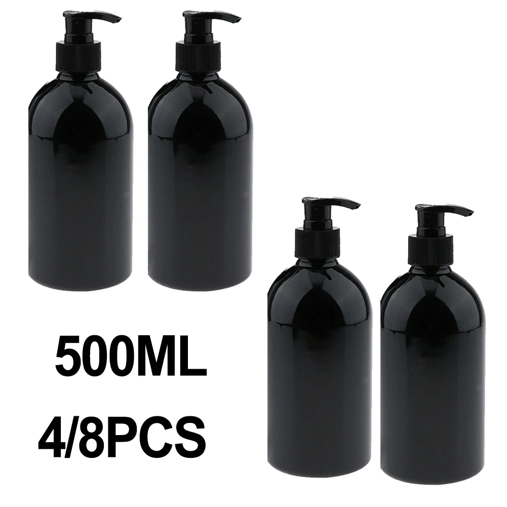 4/8PCS 500mL PET Empty Lotion Pump Bottles Shampoo Soap Press Dispenser Refillable For Bathroom/Kitchen
4/8PCS 500mL PET Empty Lotion Pump Bottles Shampoo Soap Press Dispenser Refillable For Bathroom/Kitchen