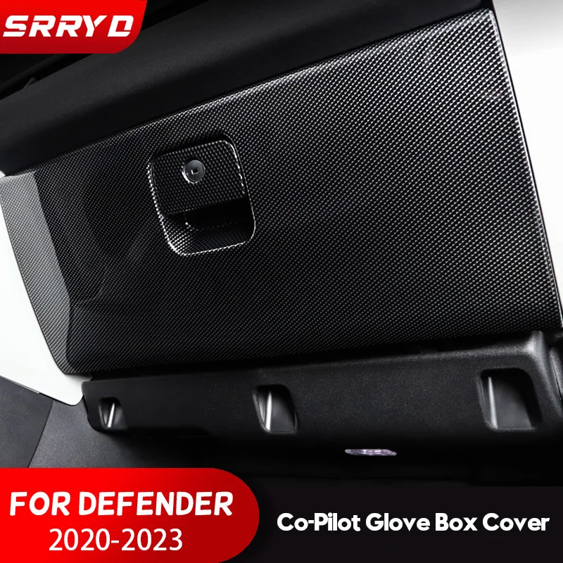 For Land Rover Defender 110 2020-2022 Car Co-Pilot Glove Box Decorative Panel ABS Carbon Fiber Car Interior Accessories
For Land Rover Defender 110 2020-2022 Car Co-Pilot Glove Box Decorative Panel ABS Carbon Fiber Car Interior Accessories