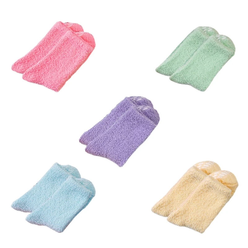 Women Winter Fuzzy Slipper Socks Solid Candy Color Non-Slip Grip Warm Hosiery 
Women Winter Fuzzy Slipper Socks Solid Candy Color Non-Slip Grip Warm Hosiery