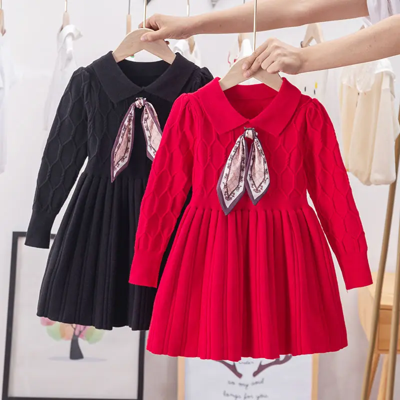 Girls' Autumn Dress 2023 New Skirt Children's Baby Knitted Woolen Children's Wear Fashionable Princess Dress
Girls' Autumn Dress 2023 New Skirt Children's Baby Knitted Woolen Children's Wear Fashionable Princess Dress