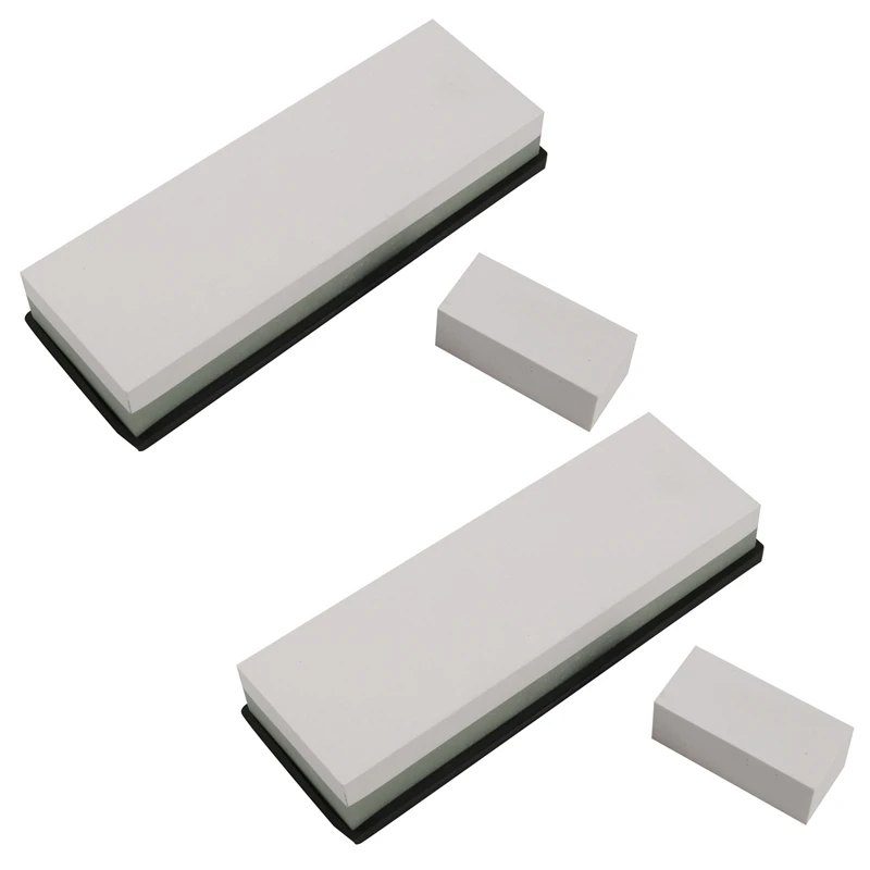 6X Premium Sharpening Stone 2 Side Grit 3000/8000 Whetstone With Nonslip Rubber Base & Flattening Stone
6X Premium Sharpening Stone 2 Side Grit 3000/8000 Whetstone With Nonslip Rubber Base & Flattening Stone