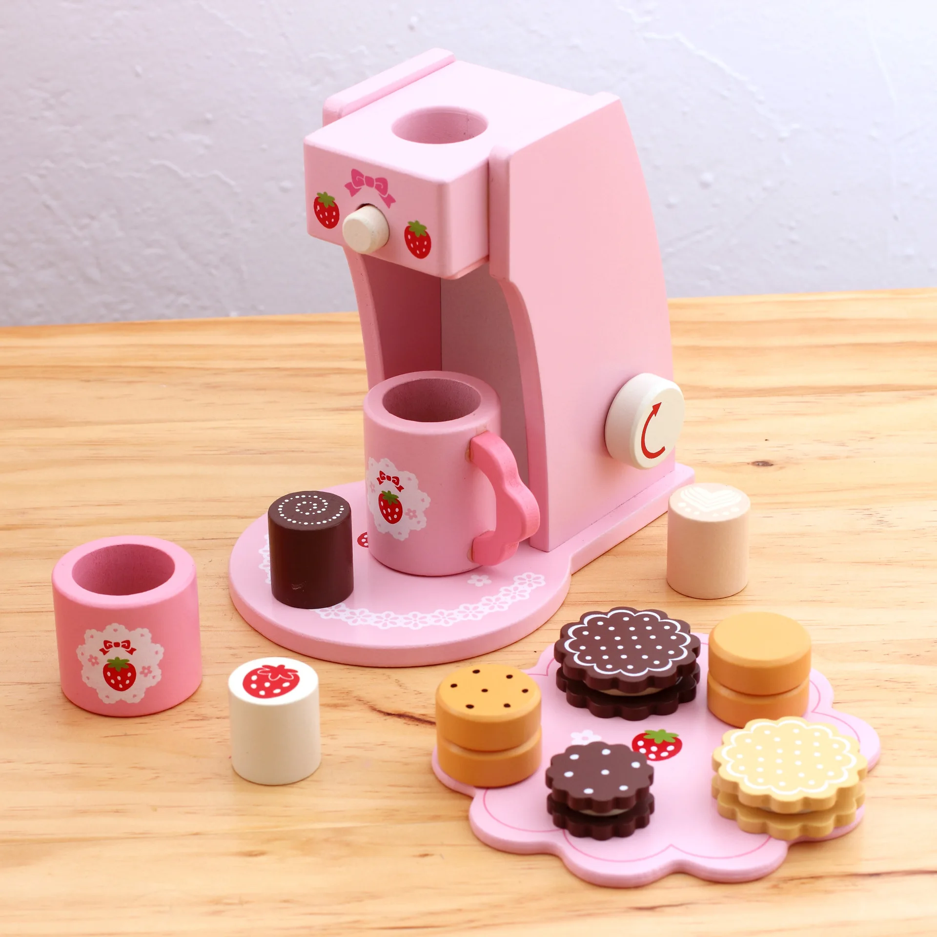 QWZ New Wooden Kitchen Pretend Play Toy Simulation Wooden Coffee Machine Baby Early Learning Educational Toys For Kids Gifts
QWZ New Wooden Kitchen Pretend Play Toy Simulation Wooden Coffee Machine Baby Early Learning Educational Toys For Kids Gifts