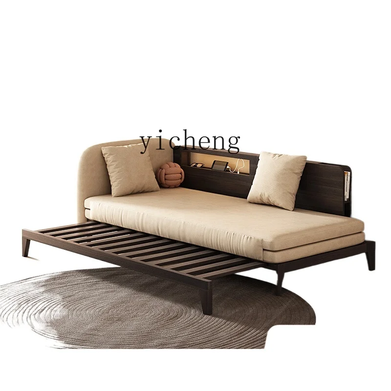 Xl Minimalist Solid Wood Sofa Bed Foldable Dual-Purpose Fabric Sofa Bedroom Bed with Rollers
Xl Minimalist Solid Wood Sofa Bed Foldable Dual-Purpose Fabric Sofa Bedroom Bed with Rollers