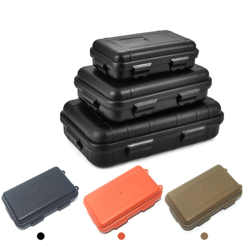 S/M/L Outdoor Plastic Tool Box Waterproof Sealed Survival Case Fishing Tackle Tools Container Travel Organizer Box
S/M/L Outdoor Plastic Tool Box Waterproof Sealed Survival Case Fishing Tackle Tools Container Travel Organizer Box
