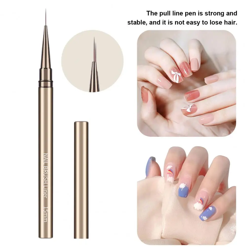 Nail Art Dotting Pen Professional Nail Art Brush Set with Ultra-fine Nylon Hair Comfortable Grip Metal Body for Beginners
Nail Art Dotting Pen Professional Nail Art Brush Set with Ultra-fine Nylon Hair Comfortable Grip Metal Body for Beginners
