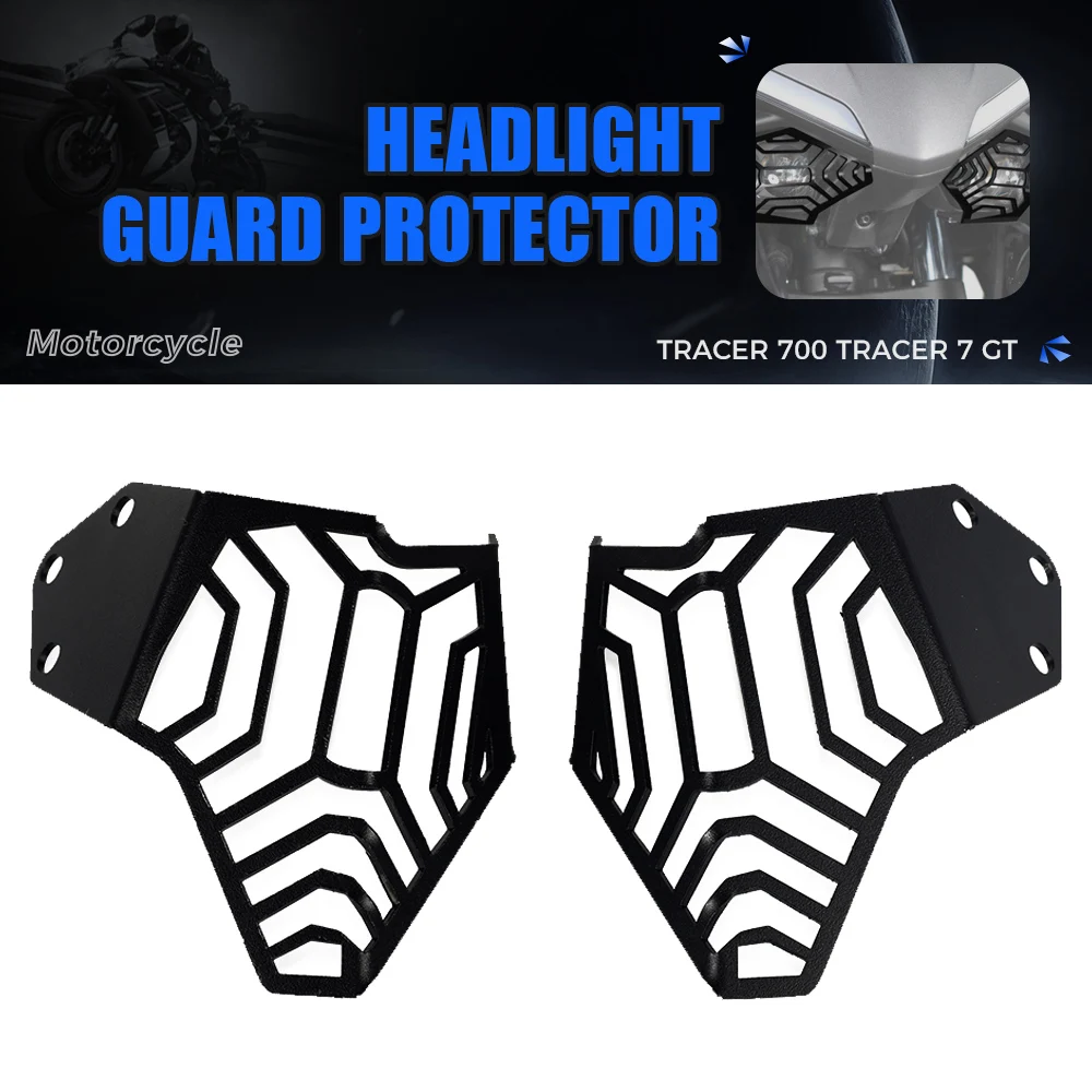 FOR YAMAHA TRACER 700 Motorcycle Headlight Head Light Guard Protector Cover Protection Grill TRACER 7 GT 7GT TRACER7 2020 -2023
FOR YAMAHA TRACER 700 Motorcycle Headlight Head Light Guard Protector Cover Protection Grill TRACER 7 GT 7GT TRACER7 2020 -2023