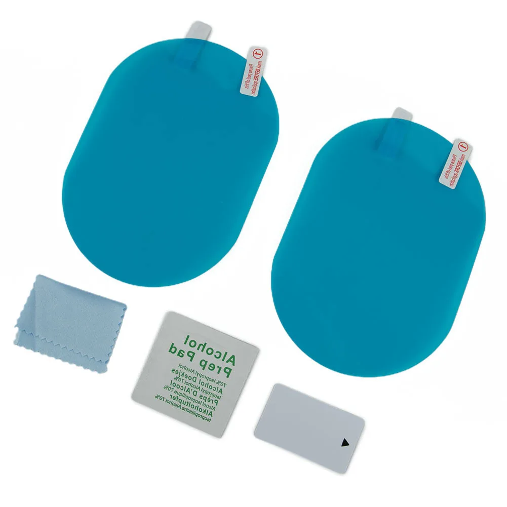 2Pcs Car Anti Water Mist Film Anti Fog Rainproof Rearview Mirror Protective Film(with Accessories) 10*14.5cm PET+Nano Coating
2Pcs Car Anti Water Mist Film Anti Fog Rainproof Rearview Mirror Protective Film(with Accessories) 10*14.5cm PET+Nano Coating
