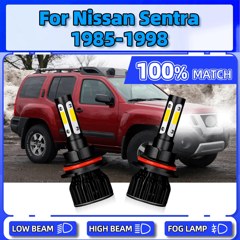 120W Canbus LED Headlight 20000LM CSP Chips Auto Lights 6000K White For Nissan Sentra 1985-1992 1993 1994 1995 1996 1997 1998
120W Canbus LED Headlight 20000LM CSP Chips Auto Lights 6000K White For Nissan Sentra 1985-1992 1993 1994 1995 1996 1997 1998