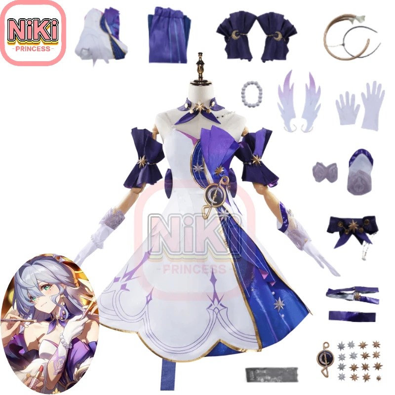 Star Rail Robin Cosplay Costume Game Honkai Star Rail Halovian Singer Robin Cosplay Halloween Costume Cosplay Dress Full Set
Star Rail Robin Cosplay Costume Game Honkai Star Rail Halovian Singer Robin Cosplay Halloween Costume Cosplay Dress Full Set