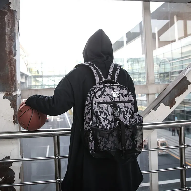 Basketball Backpack with Ball Compartment Mesh Shoe Storage Gym Bag Men Women Casual Schoolbag for Soccer Ball Bulky carry on it
Basketball Backpack with Ball Compartment Mesh Shoe Storage Gym Bag Men Women Casual Schoolbag for Soccer Ball Bulky carry on it