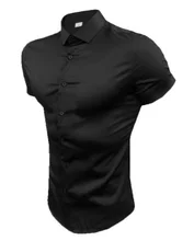 2022NEW Men Fashion Casual Short Sleeve Solid Shirt Super Slim Fit Male Social Business Dress Shirt Brand Men Fitness Sports
2022NEW Men Fashion Casual Short Sleeve Solid Shirt Super Slim Fit Male Social Business Dress Shirt Brand Men Fitness Sports
