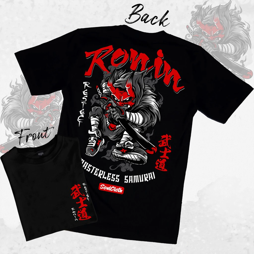 2023 New Code MAGRZJGD SoulStreet Clothing Men T-shirt RONIN Black Summer Short Sleeve Children Tee Shirts Oversized Male Tops
2023 New Code MAGRZJGD SoulStreet Clothing Men T-shirt RONIN Black Summer Short Sleeve Children Tee Shirts Oversized Male Tops