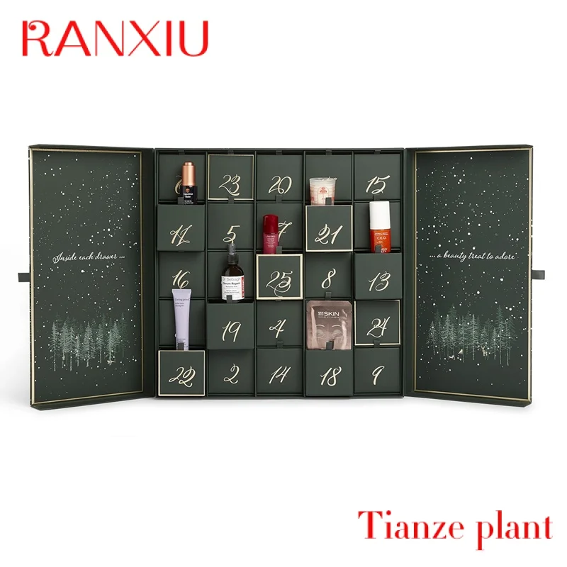 Custom Custom25 Days Gifts Paperboard Packaging Box Countdown Beauty Advent Calendar Box with Magnetic Closure
Custom Custom25 Days Gifts Paperboard Packaging Box Countdown Beauty Advent Calendar Box with Magnetic Closure