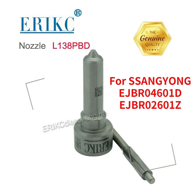 Сопло L138PBD дизельная сопла L138 PBD Топливная форсунка для EJBR04601D EJBR02601Z 6650170321 A6650170121 Ssanyong Rexton
Сопло L138PBD дизельная сопла L138 PBD Топливная форсунка для EJBR04601D EJBR02601Z 6650170321 A6650170121 Ssanyong Rexton