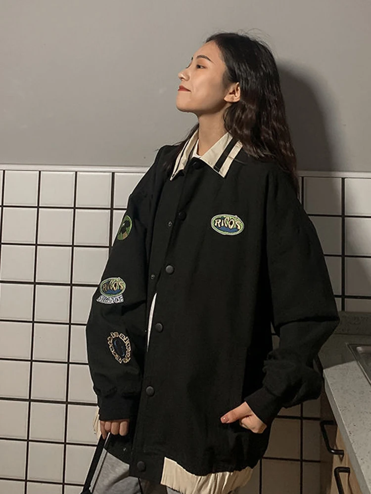 Women's Sweatshirts Japanese Harajuku Ulzzang Vintage Embroidered Letter Print Loose Sweater Female Korean Clothing For Women
Women's Sweatshirts Japanese Harajuku Ulzzang Vintage Embroidered Letter Print Loose Sweater Female Korean Clothing For Women