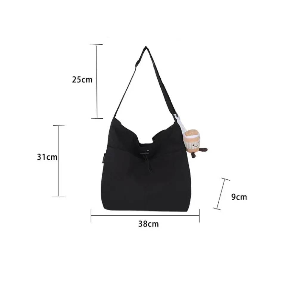 New Fashion Women Shoulder Bag Nylon Casual High Quality Tote Bag Solid Color Basic Style Crossbody Bag New Fashion Women Shoulder Bag Nylon Casual High Quality Tote Bag Solid Color Basic Style Crossbody Bag