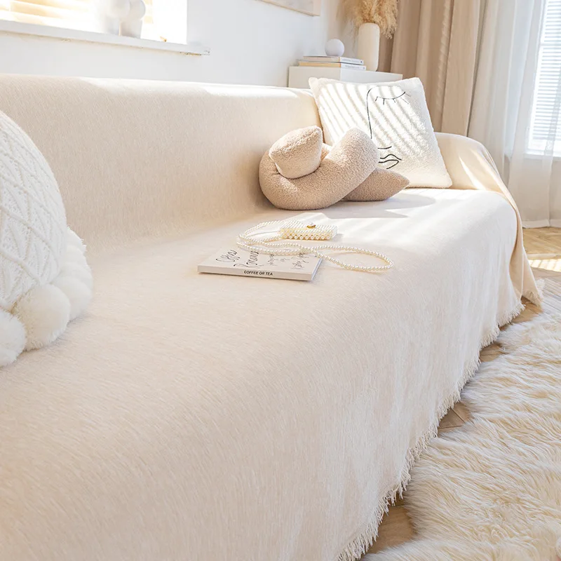Chenille Sofa Towel for Living Room French Style Home Decoration Sofa Cover Couch Cover Tassel Edge
Chenille Sofa Towel for Living Room French Style Home Decoration Sofa Cover Couch Cover Tassel Edge