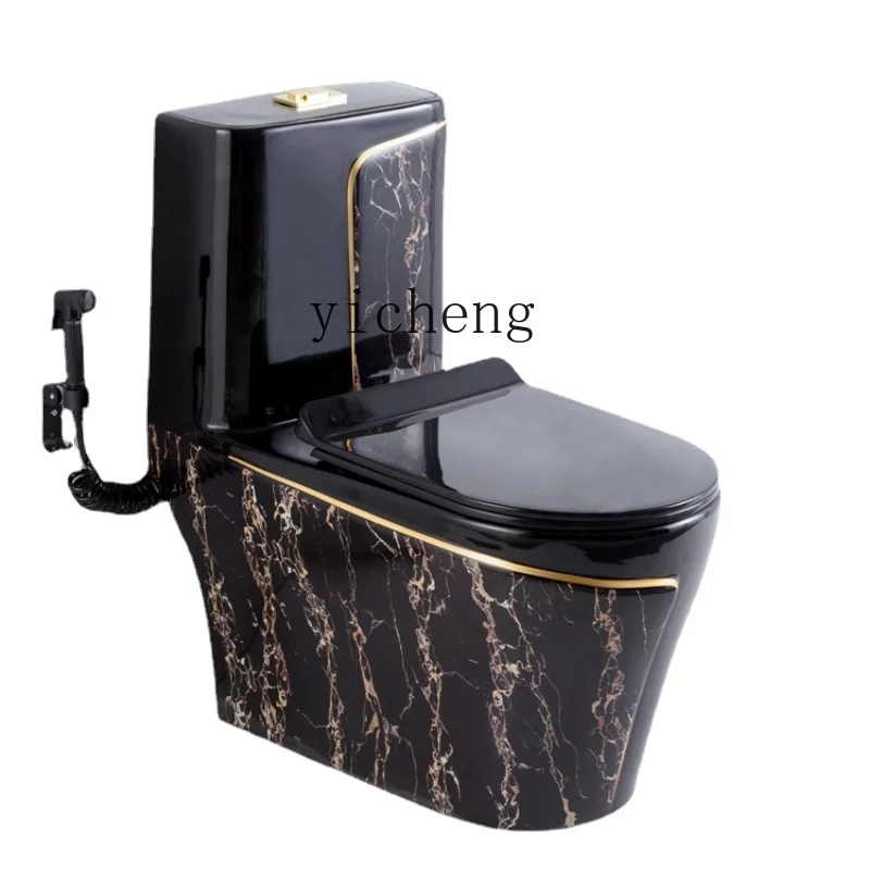 Zf Light Luxury European-Style Colorful Toilet Rainbow Black Personalized Creative Toilet Home
Zf Light Luxury European-Style Colorful Toilet Rainbow Black Personalized Creative Toilet Home