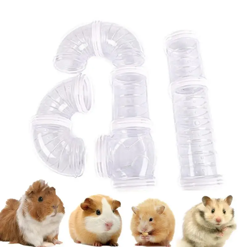 Hamster Tubes And Tunnels Kit Expandable Connectable Safe Ferret Tunnels Set Pet Supplies Bite-Resistant Hamster Toys For
Hamster Tubes And Tunnels Kit Expandable Connectable Safe Ferret Tunnels Set Pet Supplies Bite-Resistant Hamster Toys For