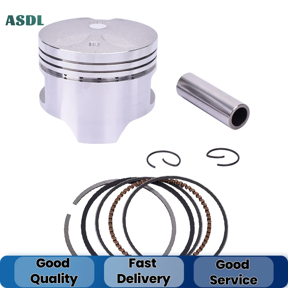 

64mm 64.25mm 64.5mm STD +25 +50 Add +0.25 +0.5 mm Motorcycle Engine Piston Rings Kits Set For Honda Steed 400 Steed400 1988-1998