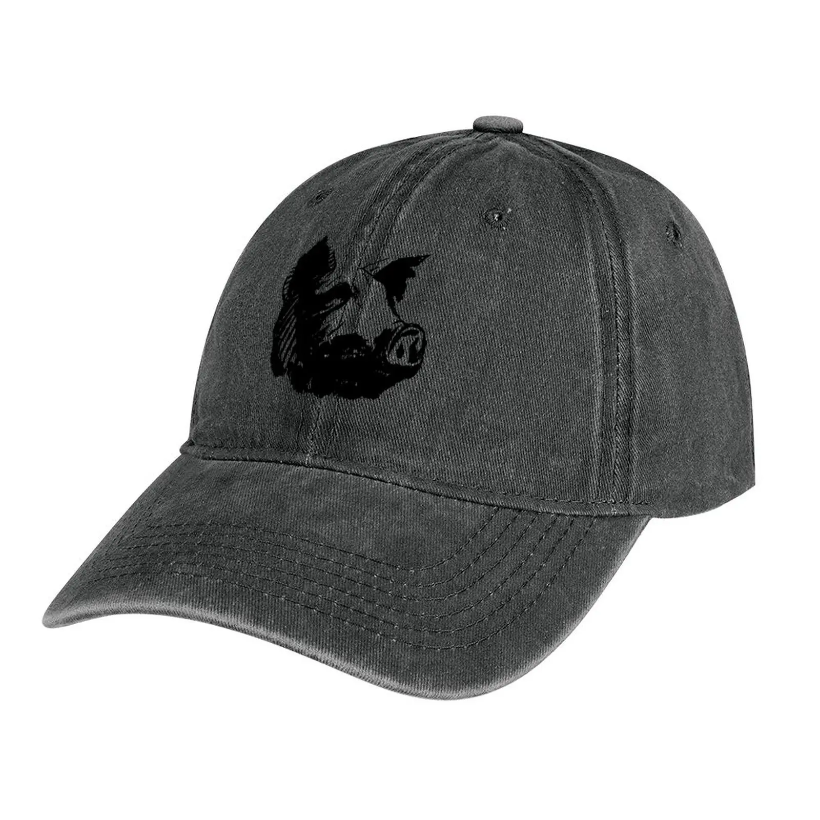 

Ковбойская шляпа в виде черепа свиньи, индивидуальная шляпа для косплея, Солнцезащитная шляпа, женская пляжная шляпа, 2024
