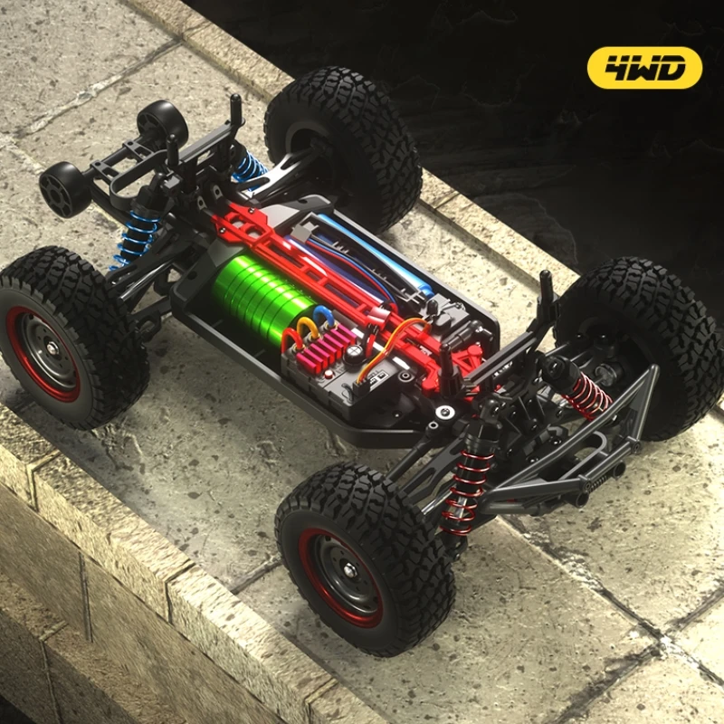

60/70km/h Rc 2.4g High-speed 4wd 4x4 Brushless Remote Control Car Racing Desert Drift Climbing Off-road Truck Adult Kid Toy Gift