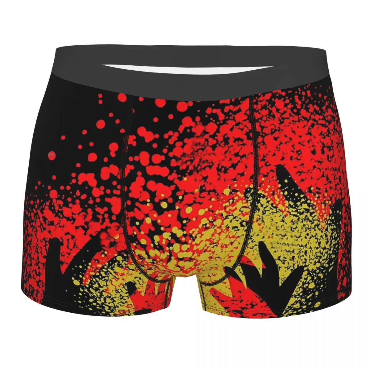 

Hand Gesture Design Awesome Aboriginal Art Underpants Homme Panties Men's Underwear Sexy Shorts Boxer Briefs