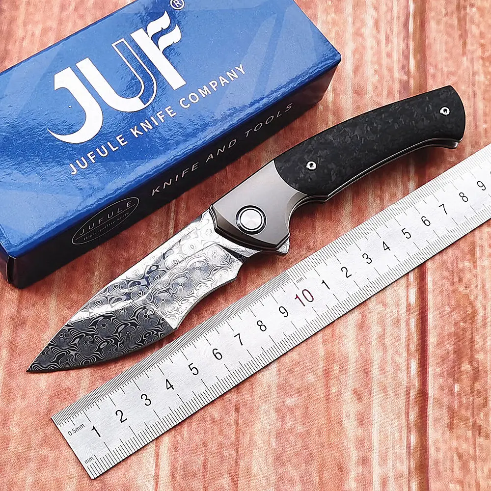 Sitivien 2022 ST255 Damascus Blade Double Flipper Carbon Fiber Handle Ceramic Ball Bearing Folding Camp Pocket EDC Tool Knife
Sitivien 2022 ST255 Damascus Blade Double Flipper Carbon Fiber Handle Ceramic Ball Bearing Folding Camp Pocket EDC Tool Knife