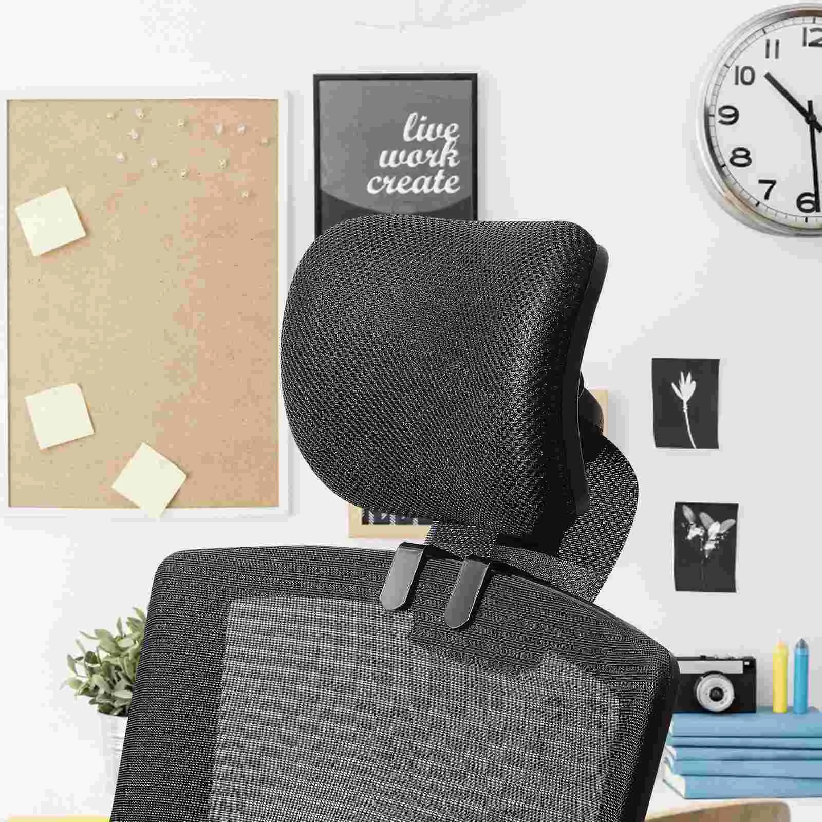 Office Chair Headrest Head Support Attachment Adjustable Height and Angle Head Pillow for Ergonomic Executive Chair New
Office Chair Headrest Head Support Attachment Adjustable Height and Angle Head Pillow for Ergonomic Executive Chair New