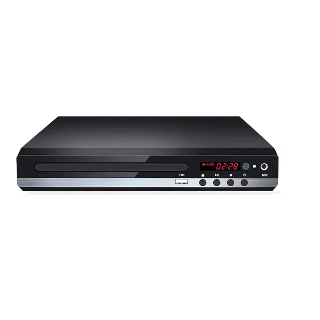 Мини DVD-плеер TV Home Высокое разрешение VCD видео мультимедийный кинотеатр
Мини DVD-плеер TV Home Высокое разрешение VCD видео мультимедийный кинотеатр