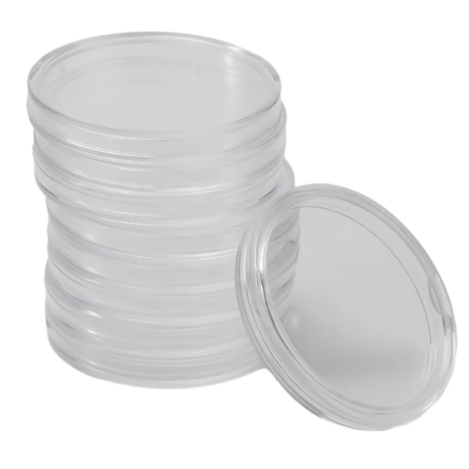 Home Storage Organizer Coin Capsules 100pcs 39mm Coin Collection Plastic Rimless Coin Capsules Display Holder High Quality
Home Storage Organizer Coin Capsules 100pcs 39mm Coin Collection Plastic Rimless Coin Capsules Display Holder High Quality
