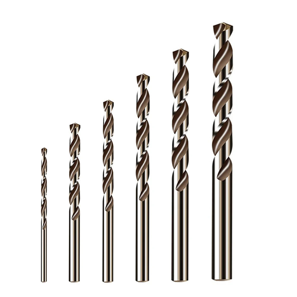 6Pcs M35 Cobalt Drill Bit HSS 1/2/3/4/5/6mm Head For Metal Stainless Steel Drilling Punching Electric Drill Driver Power Tools
6Pcs M35 Cobalt Drill Bit HSS 1/2/3/4/5/6mm Head For Metal Stainless Steel Drilling Punching Electric Drill Driver Power Tools