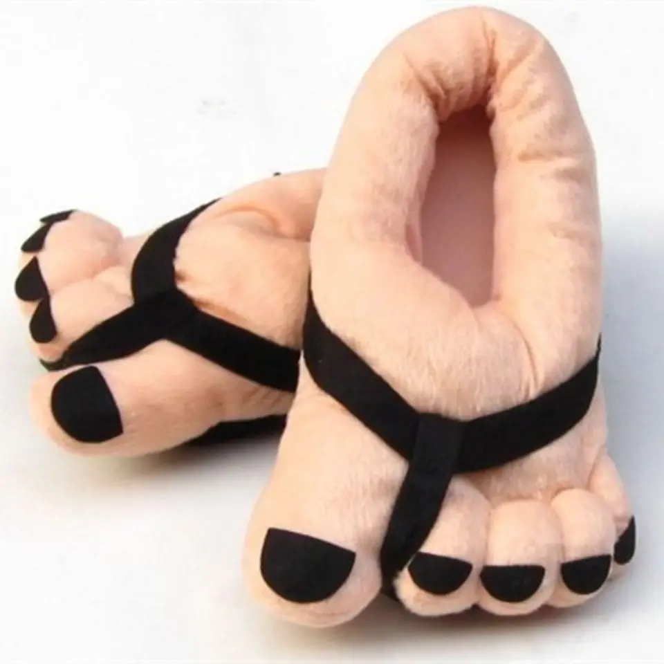 Big foot cotton slippers Women weird couple slippers male indoor cute slippers female plush cotton slippers warm winter slipper
Big foot cotton slippers Women weird couple slippers male indoor cute slippers female plush cotton slippers warm winter slipper