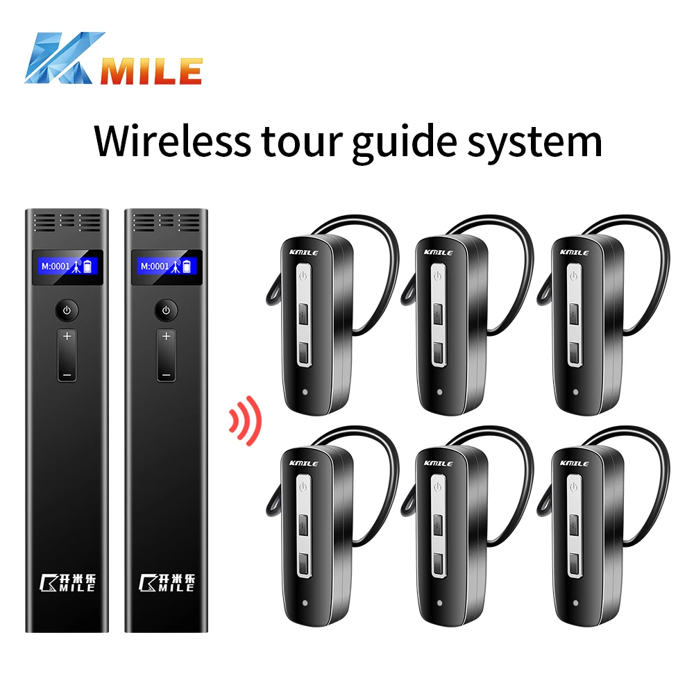 

KAIMILE Wireless Whisper Tour Guide System Simultaneous Interpretation System Audio Receiver Transmitter KML-980