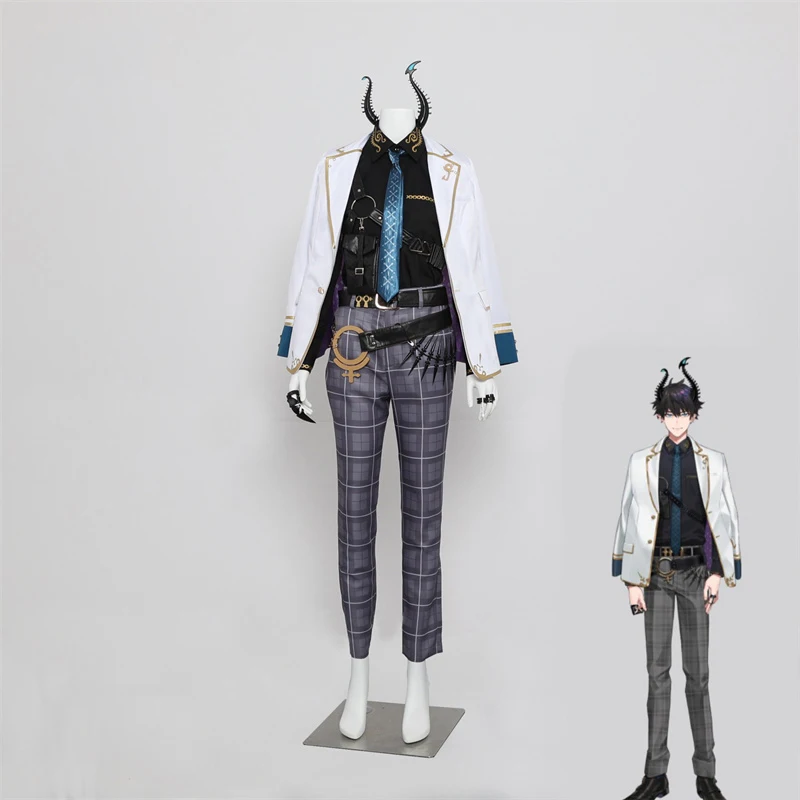 COSLEE Vtuber NIJISANJI EN Ren Zotto Cosplay Costume Uniform Suit Coat Shirt Pants Tie Halloween Party Outfit S-XXL NEW
COSLEE Vtuber NIJISANJI EN Ren Zotto Cosplay Costume Uniform Suit Coat Shirt Pants Tie Halloween Party Outfit S-XXL NEW