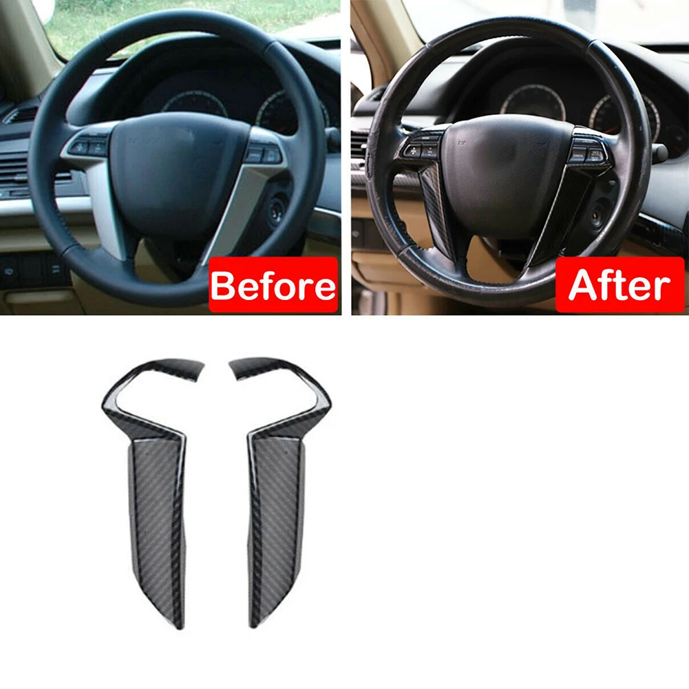 Carbon Fiber Style Interior Steering Wheel Cover Trim For Accord 2008-2012 2024 Hot Sale Brand New And High Quality
Carbon Fiber Style Interior Steering Wheel Cover Trim For Accord 2008-2012 2024 Hot Sale Brand New And High Quality