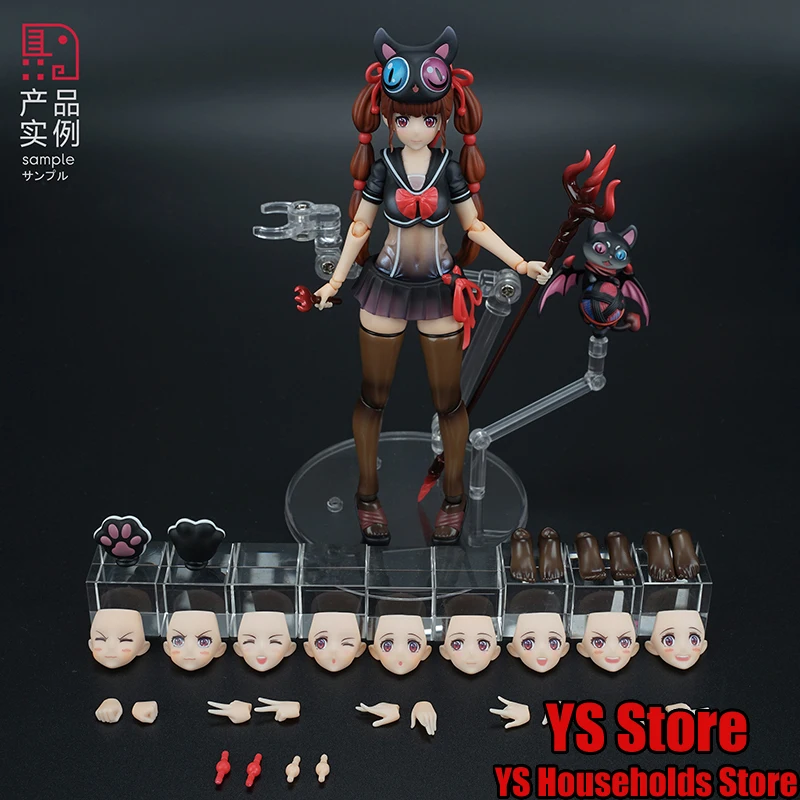 Original Collectible Dolls In Stock 1/12 Apprentice Witch Kawaii Mobile Suit Girl Model Toys 6" Full Set Moveable Body Fans DIY
Original Collectible Dolls In Stock 1/12 Apprentice Witch Kawaii Mobile Suit Girl Model Toys 6" Full Set Moveable Body Fans DIY