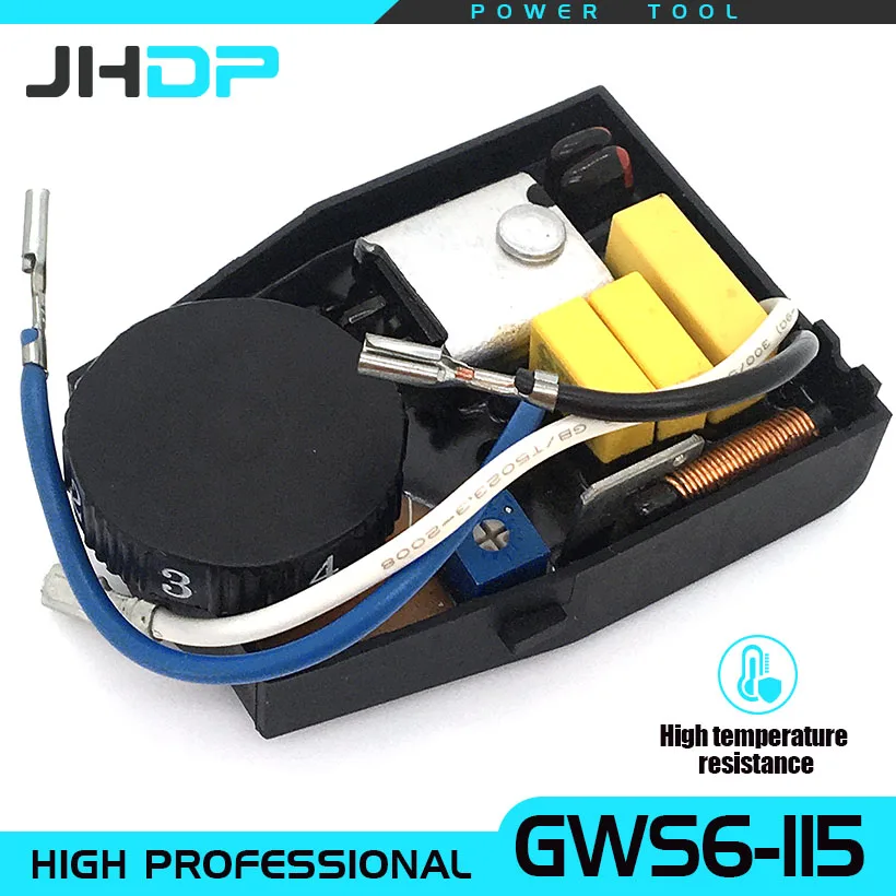 220-240V Speed Governor Switch Replacement For Bosch GWS 6-100 GWS 6-115 GWS6-100E GWS6-115E Angle Grinder Soft Starter Parts
220-240V Speed Governor Switch Replacement For Bosch GWS 6-100 GWS 6-115 GWS6-100E GWS6-115E Angle Grinder Soft Starter Parts