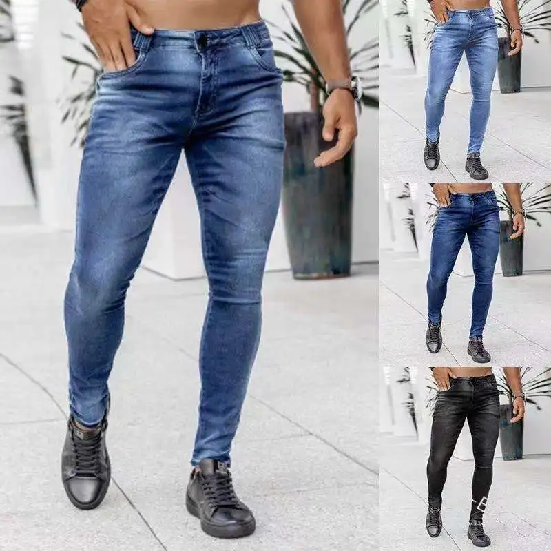 FUAMOS New Personalized Fashion Skinny Jeans Men's Street Trendy European American Cotton Straight Denim Pants Youth Leggings
FUAMOS New Personalized Fashion Skinny Jeans Men's Street Trendy European American Cotton Straight Denim Pants Youth Leggings