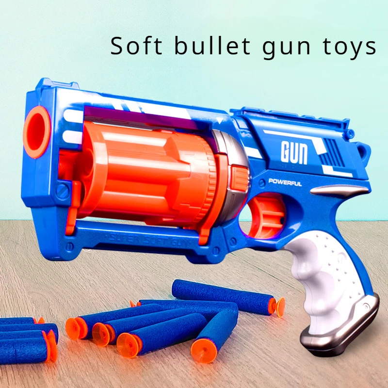 

Детские мягкие пули, пластиковый игрушечный пистолет, набор для искусственного оружия, пистолет дальнего действия, дротик, бластер, детские игрушки, подарок на день рождения