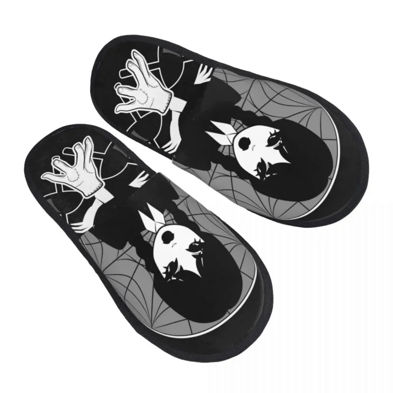 Goth Funny Halloween Wednesday Addams House Slippers Women Comfy Memory Foam Slip On Hotel Slipper Shoes
Goth Funny Halloween Wednesday Addams House Slippers Women Comfy Memory Foam Slip On Hotel Slipper Shoes