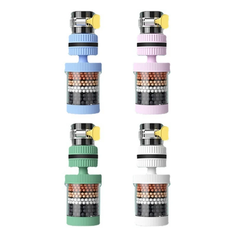 4 Piece Universal Removable And Washable Kitchen Extended Rotatable Faucet Filter Six-Layer Splash-Proof PP+ABS+PVC
4 Piece Universal Removable And Washable Kitchen Extended Rotatable Faucet Filter Six-Layer Splash-Proof PP+ABS+PVC