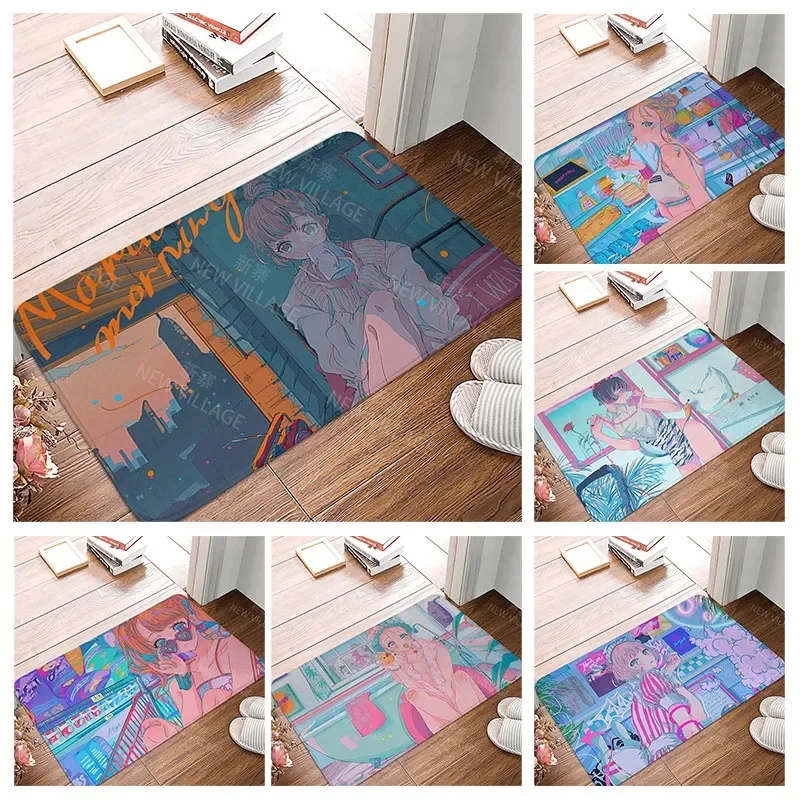 Anti-slip Bath Mat Bathroom Small Rug Shower Mat Home Decor Door Mat Kitchen Bedroom Entrance Room Mats anime abstract cartoon
Anti-slip Bath Mat Bathroom Small Rug Shower Mat Home Decor Door Mat Kitchen Bedroom Entrance Room Mats anime abstract cartoon