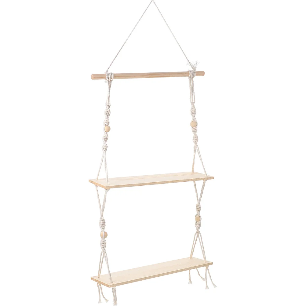 Hanging Wall Shelf Macrame Plant Shelves Boho Durable Decorative Shelfs Tapestry Blanket
Hanging Wall Shelf Macrame Plant Shelves Boho Durable Decorative Shelfs Tapestry Blanket