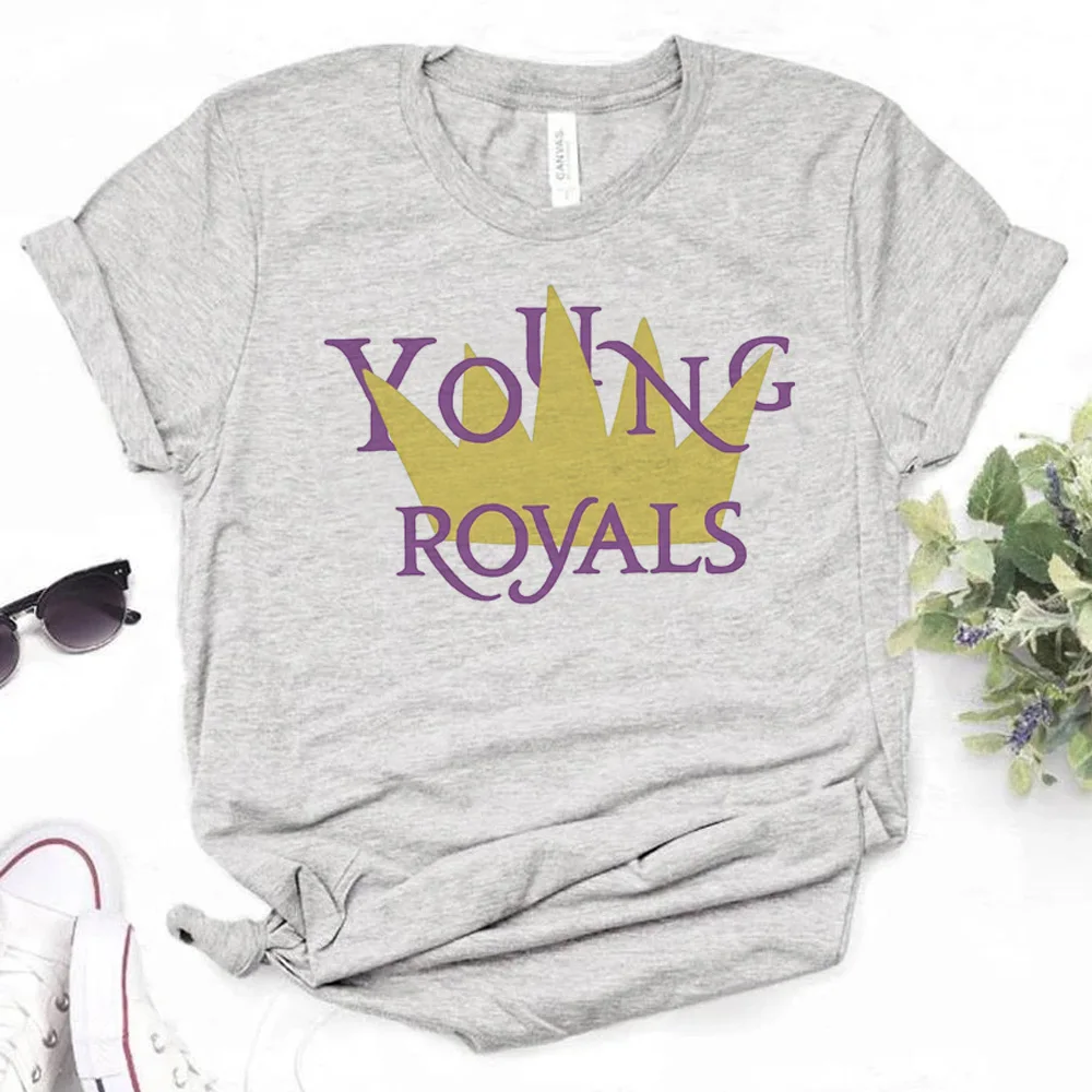 Футболка Young Royals, Женская комиксная футболка, женская одежда для комиксов Манга 
Футболка Young Royals, Женская комиксная футболка, женская одежда для комиксов Манга