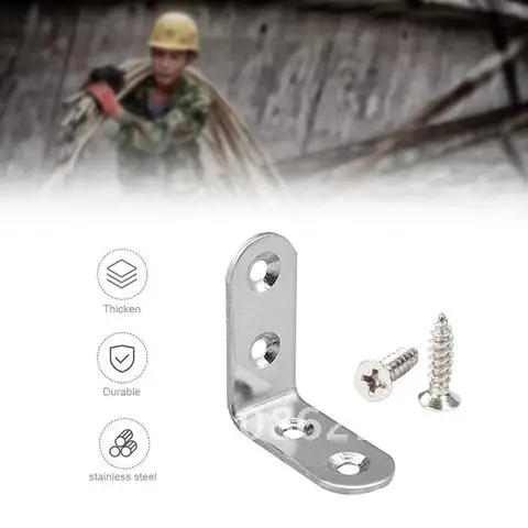 16pcs Support Shelf Corner Shelf Bracket Fixing Bracket Furniture L Shaped 90 Degree
16pcs Support Shelf Corner Shelf Bracket Fixing Bracket Furniture L Shaped 90 Degree