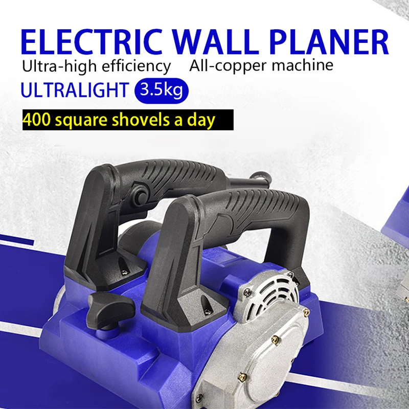 1000W 220V Electric Wall Planer No Dead Portable Planing Rough Plan Machine Old Wall Renovation Putty Corner Wall Shove Tool
1000W 220V Electric Wall Planer No Dead Portable Planing Rough Plan Machine Old Wall Renovation Putty Corner Wall Shove Tool