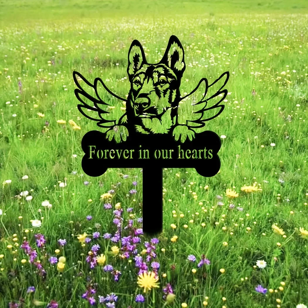 Iron Art Dog Grave Marker, Memorial Stake Christmas Memorial Gifts For Loss Of Pet Memorial Plaques, Grave Decoration
Iron Art Dog Grave Marker, Memorial Stake Christmas Memorial Gifts For Loss Of Pet Memorial Plaques, Grave Decoration